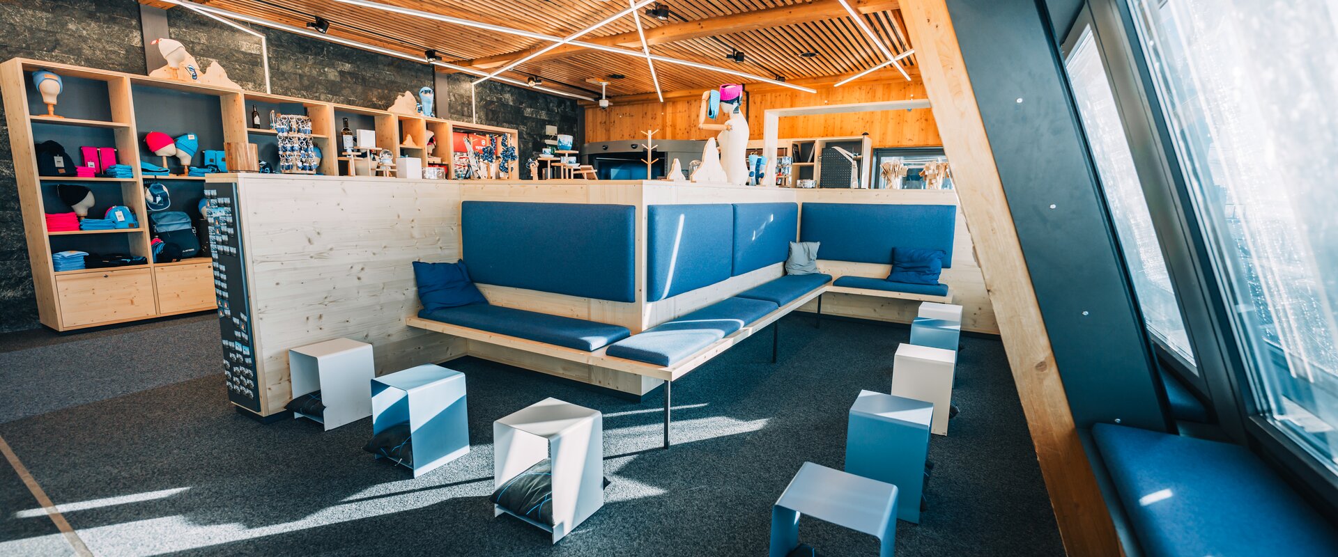 New design for the shop at Matterhorn Glacier Paradise
